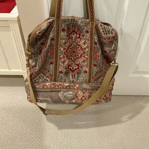 Free People Boho Carpet Tote Bag – Originally $175 – Excellent Condition
